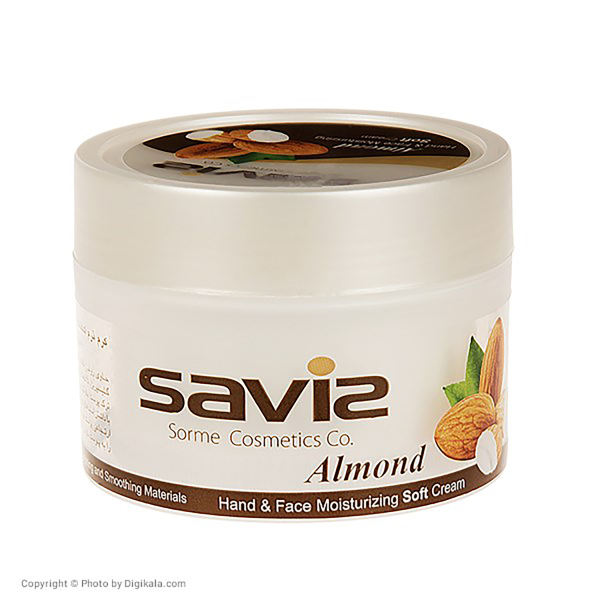 کرم مرطوب کننده ساویز مدل Almond مقدار 180 گرم کرم مرطوب کننده ساویز مدل Almond مقدار 180 گرم