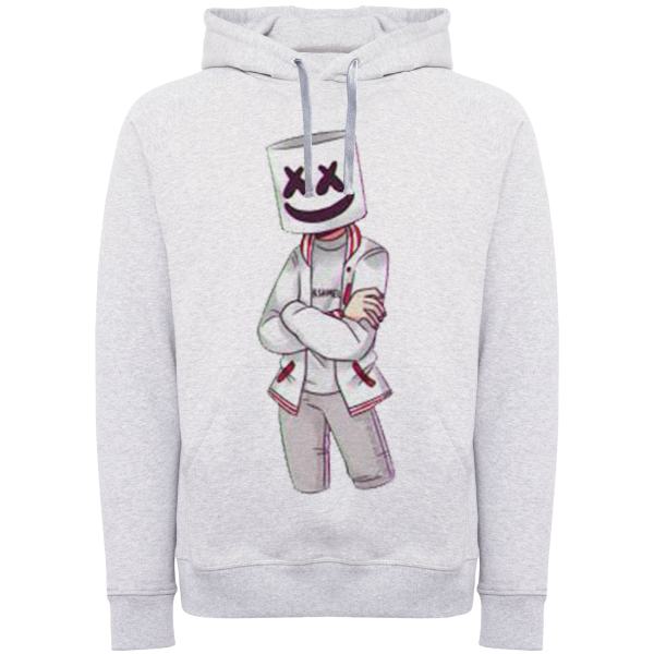 هودی مردانه طرح مارشملو کد F238 هودی مردانه طرح مارشملو کد F238