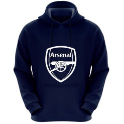 هودی مردانه طرح آرسنال کد R04رنگ سرمه ای