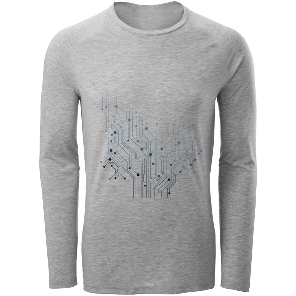 تیشرت آستین بلند مردانه کد F129 تیشرت آستین بلند مردانه کد F129