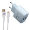 شارژر فندکی الدینیو مدل C313Q به همراه کابل تبدیل USB-C