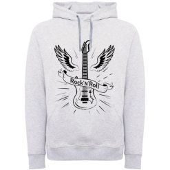 هودی مردانه طرح گیتار rock ‘n’ roll کد F426