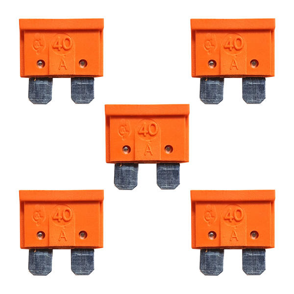 فیوز خودرو 40 آمپر مدل FKh-40 بسته 5 عددی فیوز خودرو 40 آمپر مدل FKh-40 بسته 5 عددی