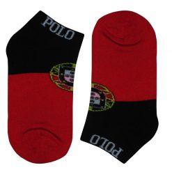 جوراب مردانه طرح پرچم پرتغال کد 142غیر اصل