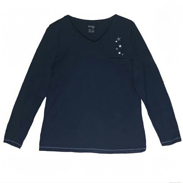 تیشرت آستین بلند زنانه اسمارا کد 5578 تیشرت آستین بلند زنانه اسمارا کد 5578