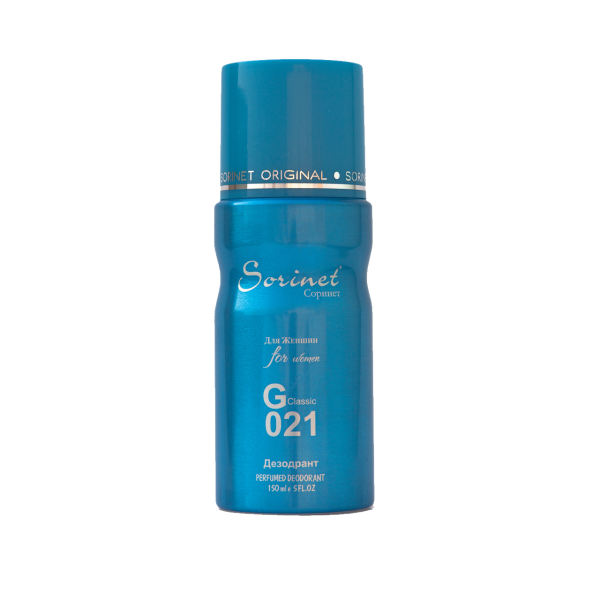اسپری خوشبو کننده بدن زنانه سورینت مدل G21 حجم 150 میلی لیتر اسپری خوشبو کننده بدن زنانه سورینت مدل G21 حجم 150 میلی لیتر