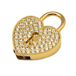 فلش مموری پرلیت یو اس بی طرح قفل قلبی کد W-49-3 ظرفیت ۶۴ گیگابایت