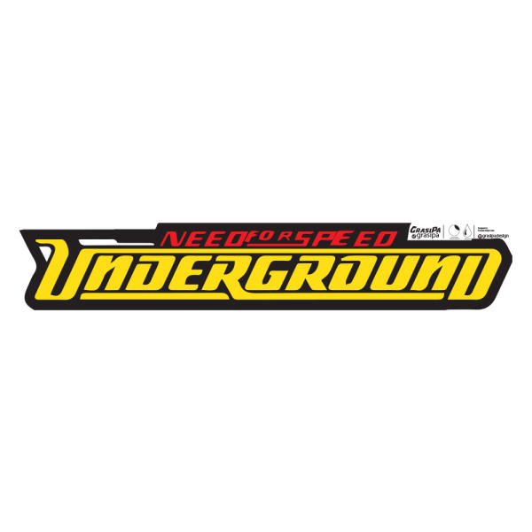 برچسب بدنه خودرو طرح Underground کد 07 برچسب بدنه خودرو طرح Underground کد 07