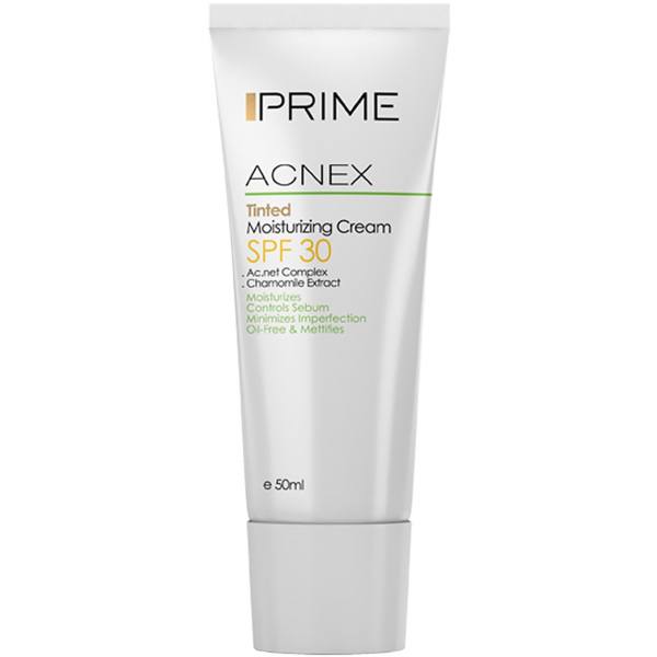 کرم مرطوب کننده پریم مدل Acnex Tinted SPF30 حجم 50 میلی لیتر کرم مرطوب کننده پریم مدل Acnex Tinted SPF30 حجم 50 میلی لیتر