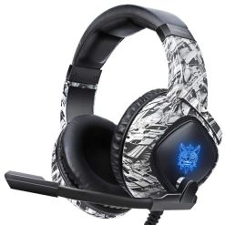 هدست مخصوص بازی اونیکوما مدل K19 Camo-Grey هدست مخصوص بازی اونیکوما مدل K19 Camo-Grey