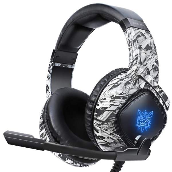 هدست مخصوص بازی اونیکوما مدل K19 Camo-Grey هدست مخصوص بازی اونیکوما مدل K19 Camo-Grey