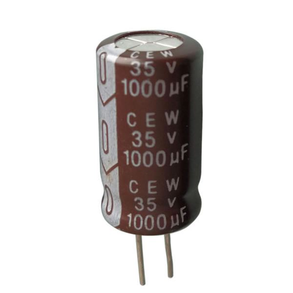 خازن الکترولیت 1000 میکروفاراد مدل DKE35V بسته 8عددی خازن الکترولیت 1000 میکروفاراد مدل DKE35V بسته 8عددی
