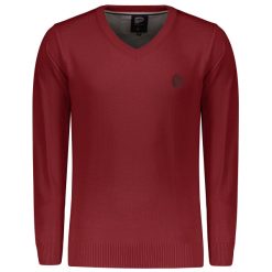 پلیور مردانه پاییزان کد P700 رنگ زرشکی