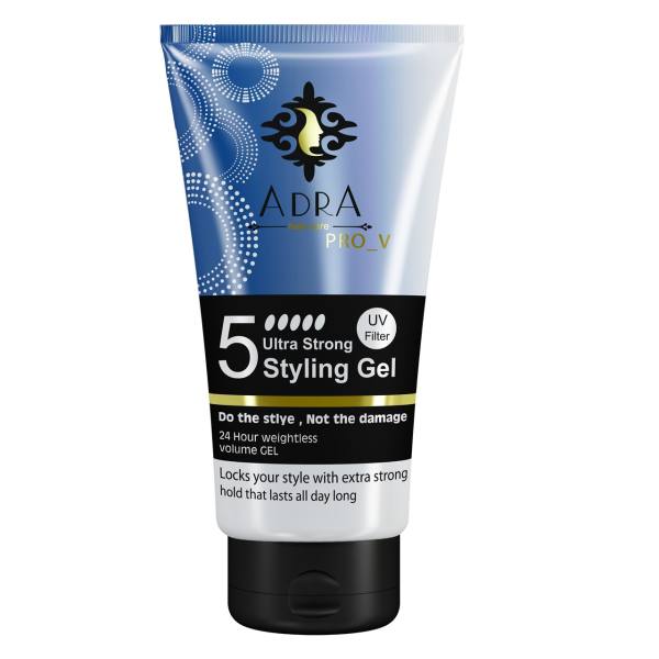 ژل حالت دهنده فوق العاده قوی مو آدرا مدل Ultra Strong Styling Gel حجم 150 میلی لیتر ژل حالت دهنده فوق العاده قوی مو آدرا مدل Ultra Strong Styling Gel حجم 150 میلی لیتر