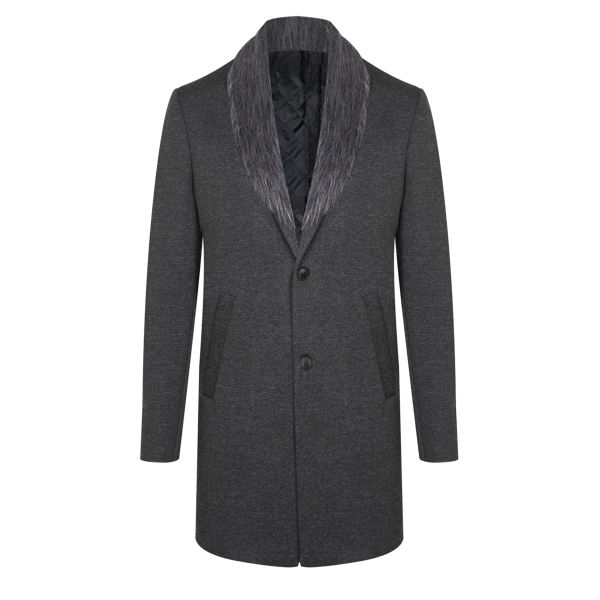 پالتو مردانه مدل ملانژ P-251غیر اصل پالتو مردانه مدل ملانژ P-251غیر اصل