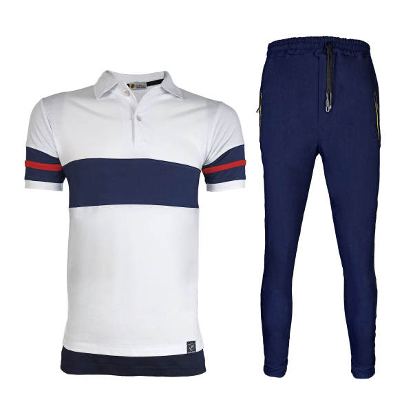 ست پولوشرت و شلوار مردانه پاتیلوک مدل 400109 ست پولوشرت و شلوار مردانه پاتیلوک مدل 400109