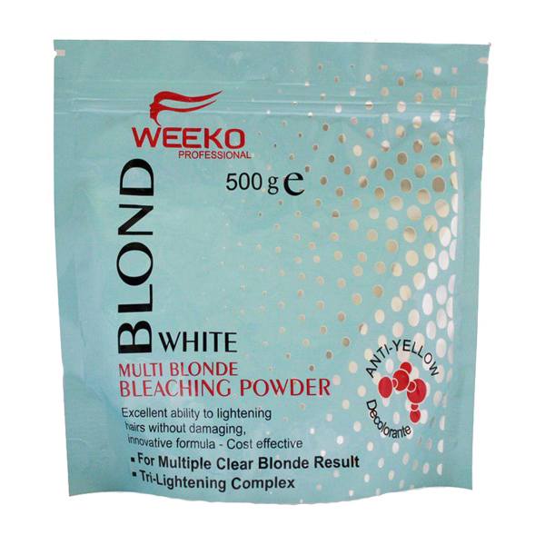 پودر دکلره ویکو مدل Blond White مقدار 500 گرم پودر دکلره ویکو مدل Blond White مقدار 500 گرم