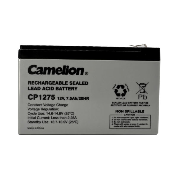 باتری یو پی اس 12 ولت 7.5 آمپر کملیون مدل CP1275 باتری یو پی اس 12 ولت 7.5 آمپر کملیون مدل CP1275