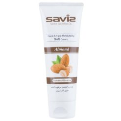 کرم مرطوب کننده و نرم کننده دست و صورت ساویز مدل Almond مقدار 75 گرم