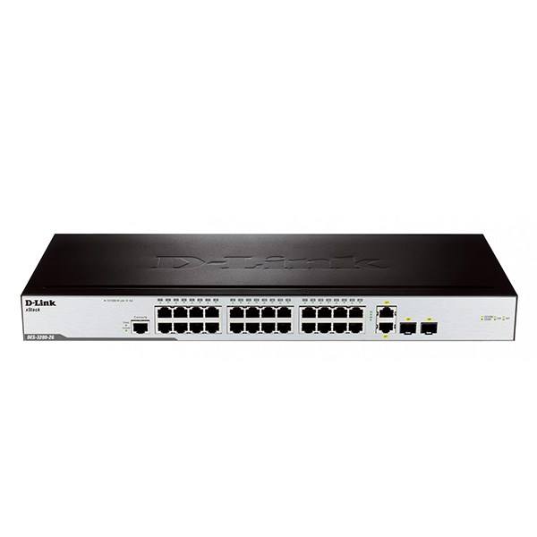 سوییچ 26 پورت مدیریتی دی-لینک مدل DES-3200-26 سوییچ 26 پورت مدیریتی دی-لینک مدل DES-3200-26