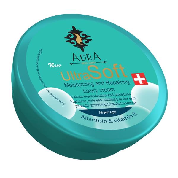 کرم مرطوب کننده و ترمیم کننده آدرا مدل Ultra Soft حجم 200 میلی لیتر کرم مرطوب کننده و ترمیم کننده آدرا مدل Ultra Soft حجم 200 میلی لیتر