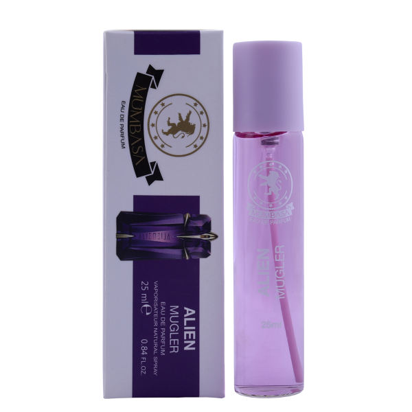 عطر جیبی زنانه مومباسا مدل ALIEN MUGLER حجم 25 میلی لیتر عطر جیبی زنانه مومباسا مدل ALIEN MUGLER حجم 25 میلی لیتر