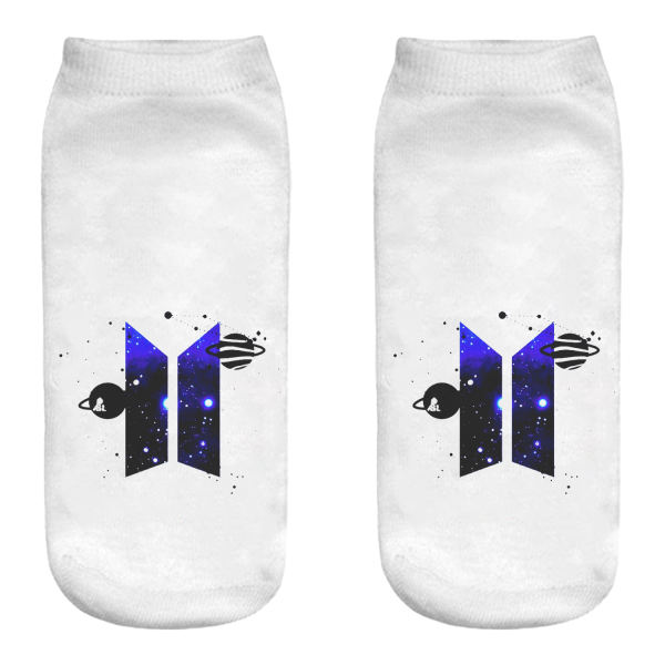 جوراب مردانه طرح bts کد A110 جوراب مردانه طرح bts کد A110