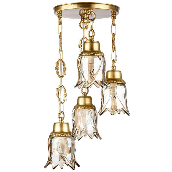 چراغ آویز چشمه 4شعله نورکد C2773/4A چراغ آویز چشمه 4شعله نورکد C2773/4A