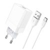 شارژر دیواری شارژر دیواری مدل NT10 به همراه کابل  تبدیل USB-C