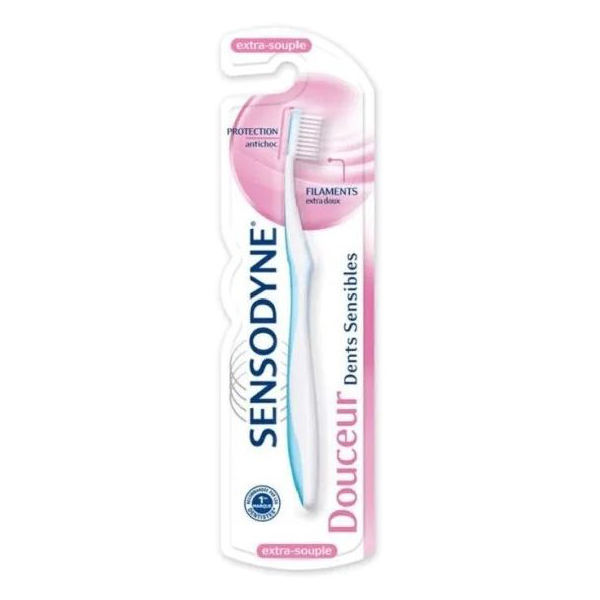مسواک سنسوداین مدل Extra protect با برس خیلی نرم مسواک سنسوداین مدل Extra protect با برس خیلی نرم