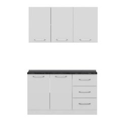 کابینت آشپزخانه مدل B-2 Minar 140مجموعه دو عددی