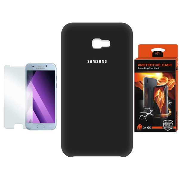 کاور سیلیکونی پروتکتیو کیس مدل Hyper Protector مناسب برای گوشی موبایل سامسونگ گلکسی A5 2017/A520 به همراه محافظ صفحه نمایشغیر اصل کاور سیلیکونی پروتکتیو کیس مدل Hyper Protector مناسب برای گوشی موبایل سامسونگ گلکسی A5 2017/A520 به همراه محافظ صفحه نمایشغیر اصل