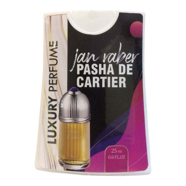 عطر جیبی مردانه جانرابر مدل پاشا دِ کارتیه حجم 25 میلی لیتر عطر جیبی مردانه جانرابر مدل پاشا دِ کارتیه حجم 25 میلی لیتر