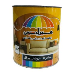 رنگ روغنی سفید براق هیراد شیمی کد رنگ 111 حجم 946 میلی لیتر