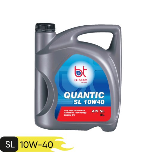 روغن موتور خودرو بهتام روانکار مدل 10W40 Quantic حجم 4 لیتر