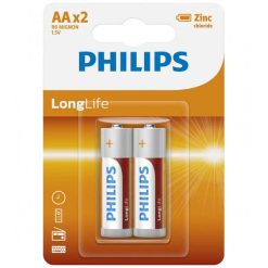 باتری قلمی فیلیپس مدل R6L2B/97 بسته 2 عددی
