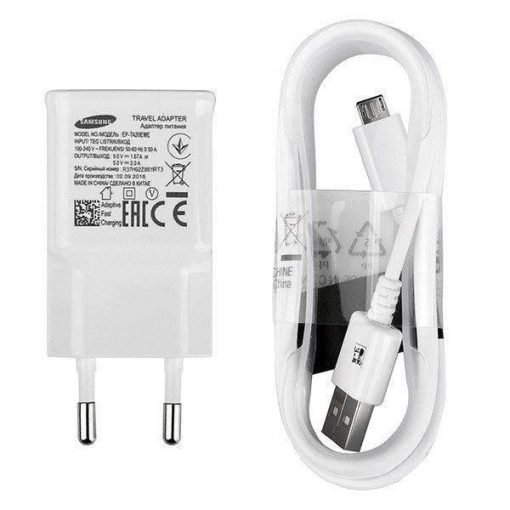 شارژر دیواری مدل EP-TA600 به همراه کابلmicroUSBغیر اصل