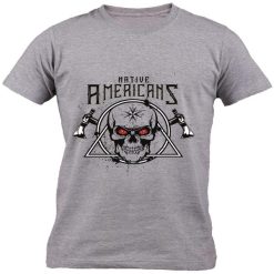 تیشرت آستین کوتاه مردانه مدل اسکلت1 کد h0001