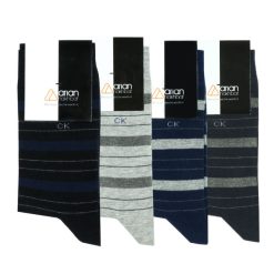 جوراب مردانه آریان نخ باف مدل 5131 مجموعه 4 عددی