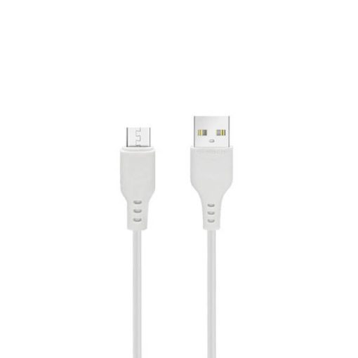 کابل تبدیل USB به microUSB دن‌من مدل D01V طول 1 متر