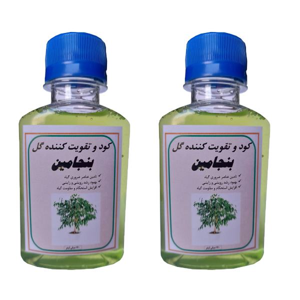 کود کامل مایع مخصوص بنجامین مدل GL2 حجم 240 میلی لیتر بسته دو عددی کود کامل مایع مخصوص بنجامین مدل GL2 حجم 240 میلی لیتر بسته دو عددی