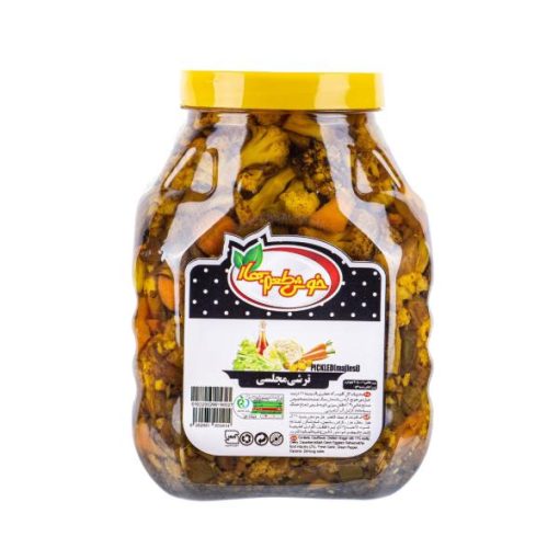 ترشی مجلسی خوش طعم بهار – 2.5 کیلوگرم