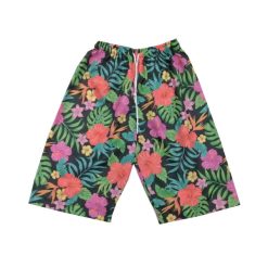 شلوارک مردانه مدل هاوایی فلاور
