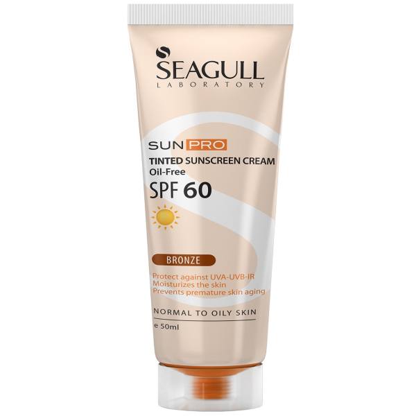 کرم ضد آفتاب رنگی سی گل مدل Sunpro SPF60 حجم 50 میلی لیتر کرم ضد آفتاب رنگی سی گل مدل Sunpro SPF60 حجم 50 میلی لیتر