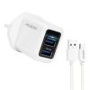 شارژر دیواری مدل EP-TA200EWE به همراه کابل تبدیل microUSBغیر اصل