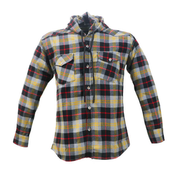 پیراهن آستین بلند مردانه مدل پشمی کلاه دار پیراهن آستین بلند مردانه مدل پشمی کلاه دار