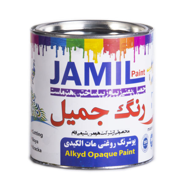 رنگ روغني سفيد مات جميل مدل opaque كد 811 حجم 4 ليتري رنگ روغني سفيد مات جميل مدل opaque كد 811 حجم 4 ليتري
