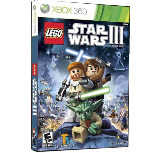 بازیLEGO Star Wars III the Clone Wars مخصوص XBOX 360