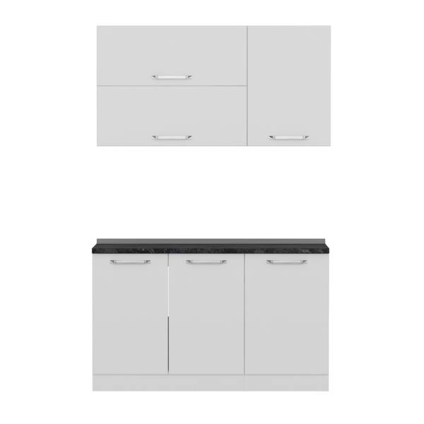 کابینت آشپزخانه مدل B-1 Minar cm 140 مجموعه دو عددی کابینت آشپزخانه مدل B-1 Minar cm 140 مجموعه دو عددی