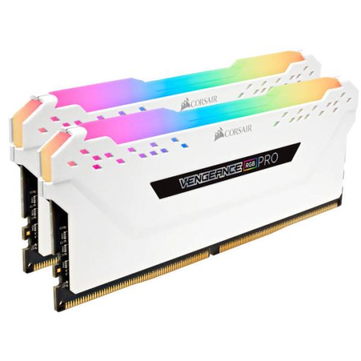 رم دسکتاپ DDR4 دو کاناله 3200 مگاهرتز CL16 کورسیر مدل VENGEANCE RGB RPOظرفیت 16گیگابایت